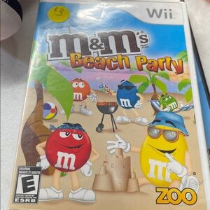 Nintendo Wii M&M’s Beach Party